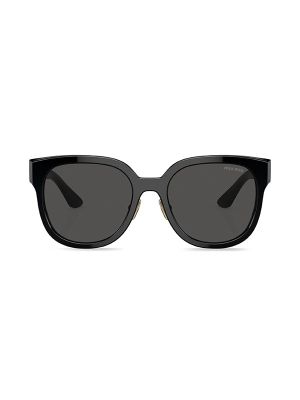 Miu Miu Eyewear Logo-Lettering D-Frame Sunglasses