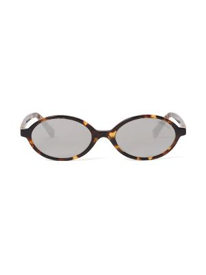 Miu Miu Eyewear Regard Oval-Frame Sunglasses