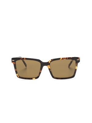 Miu Miu Eyewear Tortoiseshell Square-Frame Sunglasses