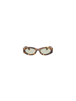 Miu Miu Eyewear Logo-Lettering Sunglasses