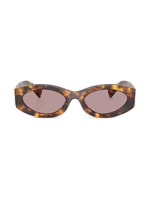 Miu Miu Eyewear Logo-Lettering Sunglasses