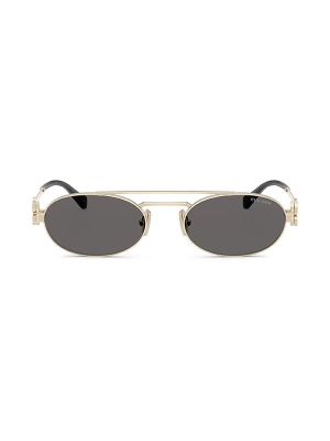 Miu Miu Eyewear Logo-Lettering Sunglasses