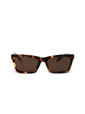 Miu Miu Eyewear Square Tortoiseshell Sunglasses