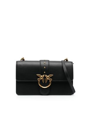 Pinko Love One Leather Crossbody Bag