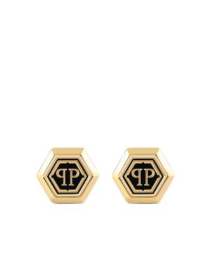 Philipp Plein Hexagon-PP Cufflinks