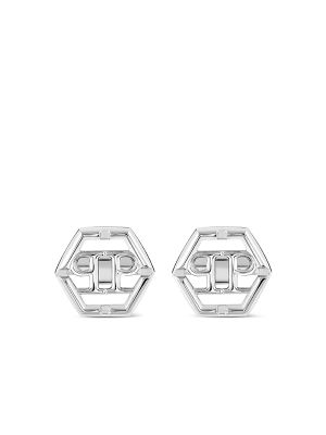 Philipp Plein Hexagon-PP Cufflinks