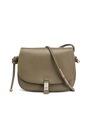 Pinko Logo-Lettering Leather Crossbody Bag