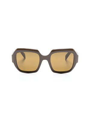 Prada Geometric Oversized-Frame Sunglasses