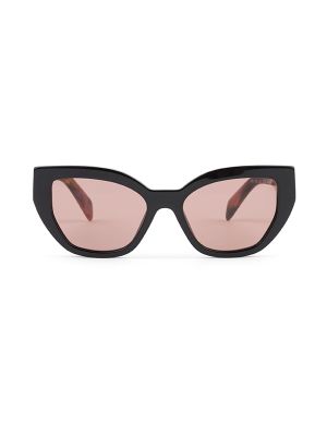 Prada Tortoiseshell-Effect Cat-Eye Sunglasses