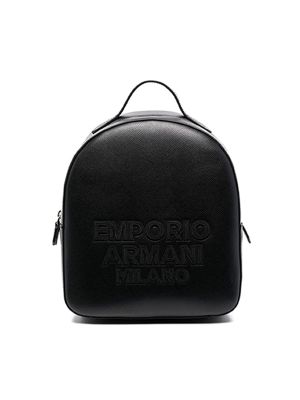 Emporio Armani Embroidered Logo Backpack