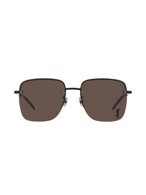 Saint Laurent Monogram Square Rimless Sunglasses