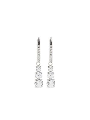 Swarovski Stilla Attract Trilogy Drop Earrings