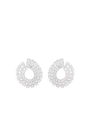 Swarovski Matrix Hoop Earrings