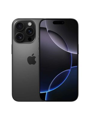 Apple iPhone 16 Pro (256GB)–Black Titanium Middle East Version with FaceTime