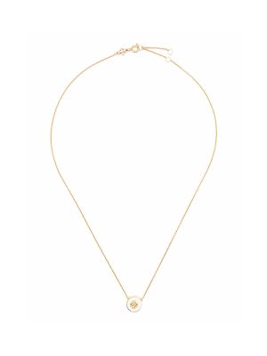 Tory Burch Kira Enamel Pendant Necklace