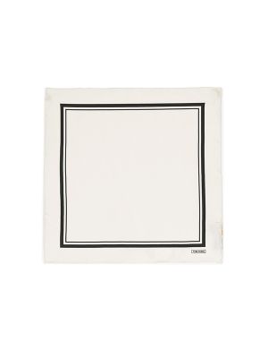 Tom Ford Square-Print Pocket Scarf