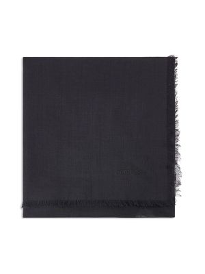 Tom Ford Logo-Embroidered Wool-Blend Scarf