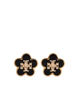 Tory Burch Logo-Engraved Earrings