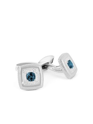 Tateossian Stone-Detail Square Cufflinks