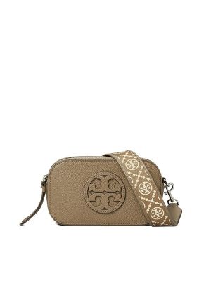 Tory Burch Miller Logo-Embossed Leather Crossbody Bag