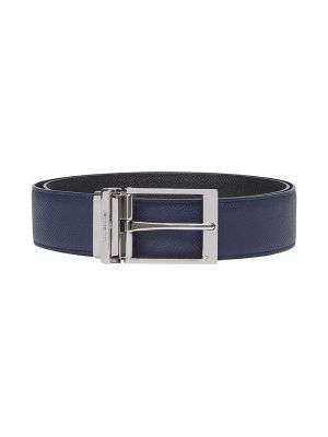 Burberry Reversible Grainy Leather Belt