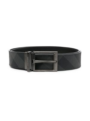 Burberry Check-Print Reversible Belt