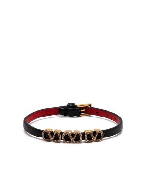 Valentino Garavani Triple Crystal VLOGO Bracelet