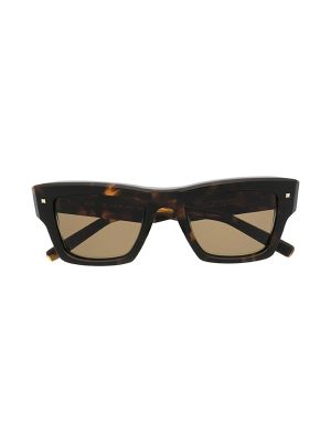 Valentino Rockstud Square-Frame Sunglasses