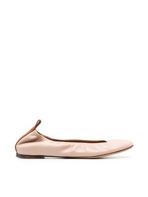 Lanvin Leather Ballerina Shoes