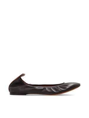 Lanvin Leather Ballerina Shoes