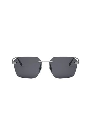 Bvlgari Rimless Square-Frame Sunglasses