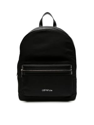 Off-White Embroidered-Logo Backpack