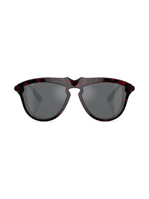 Burberry Tortoiseshell-Effect Round-Frame Sunglasses