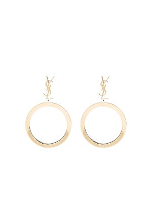 Saint Laurent Cassandre Drop Earrings