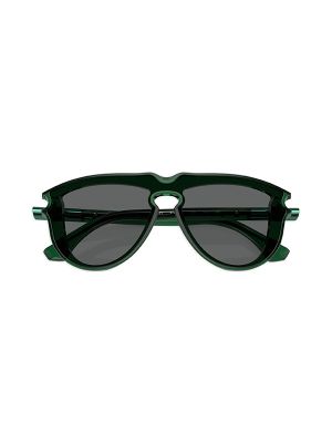 Burberry Transparent-Design Pilot-Frame Sunglasses